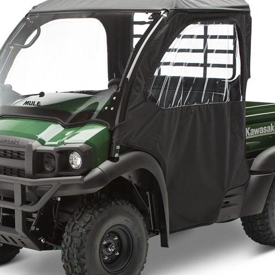 Soft Cab Enclosure Door Set, Black