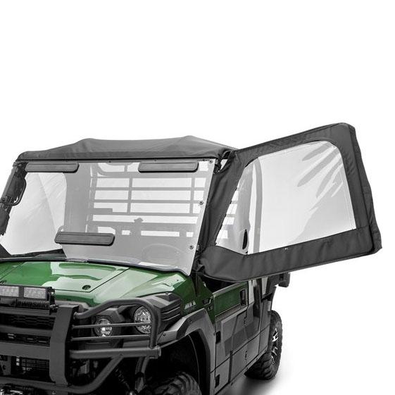 Soft Cab Enclosure Door Set, Black